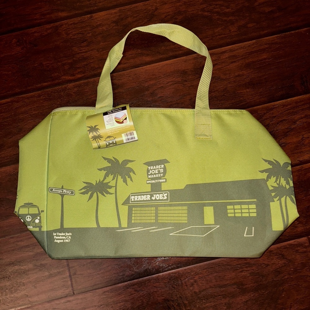 Large Green Trader Joe’s Insulated Bag